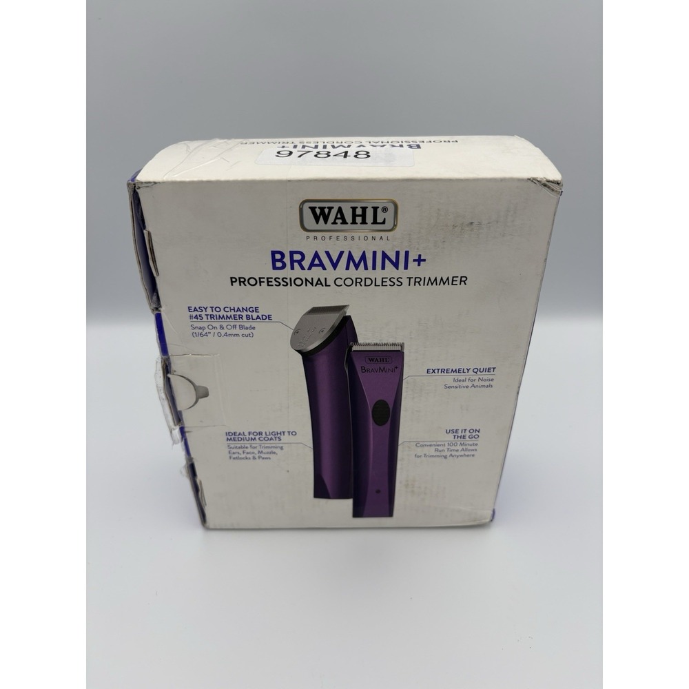 Wahl Bravmini+ Cordless Pet Grooming Clippers